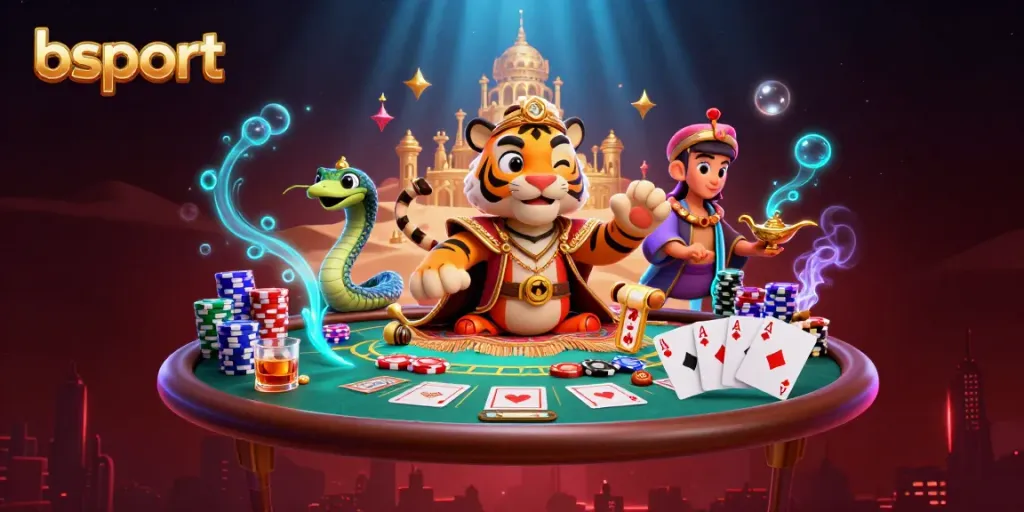 Experience thrilling bets with bsport as a tiger sultan reveals treasures in a dazzling casino realm.