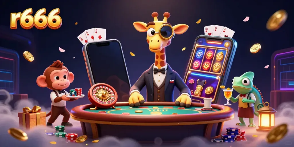 Engage in thrilling wins with r666 as a giraffe high-roller dominates the VIP poker scene.