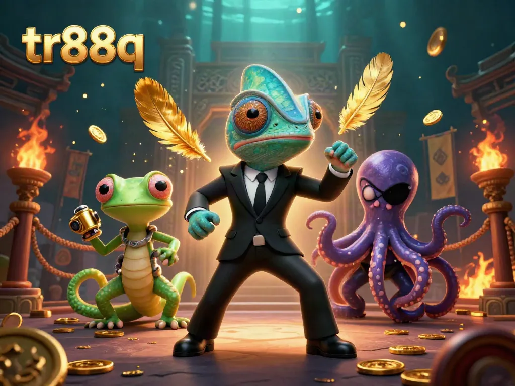 Experience the thrilling world of tr88q with secret agents and vibrant casino elements.