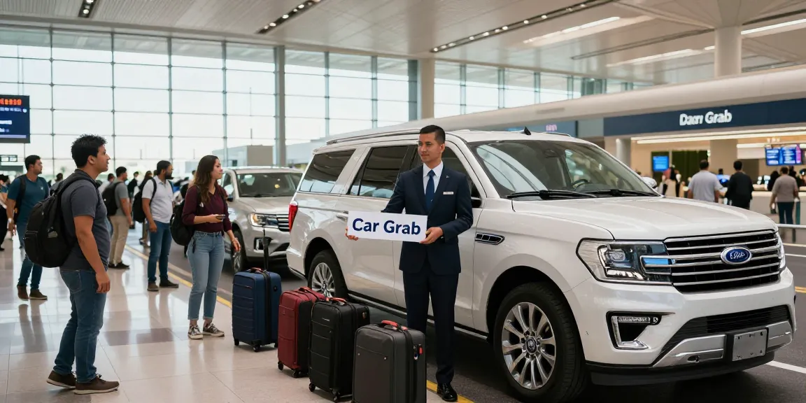 Airport Transfers Service Dubai with a professional chauffeur welcoming travelers at Dubai International Airport.