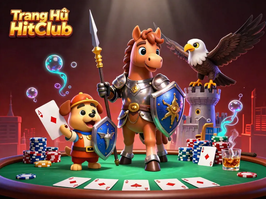 Experience thrilling gaming at Trang Chủ HitClub with dynamic poker action and enchanting visuals.