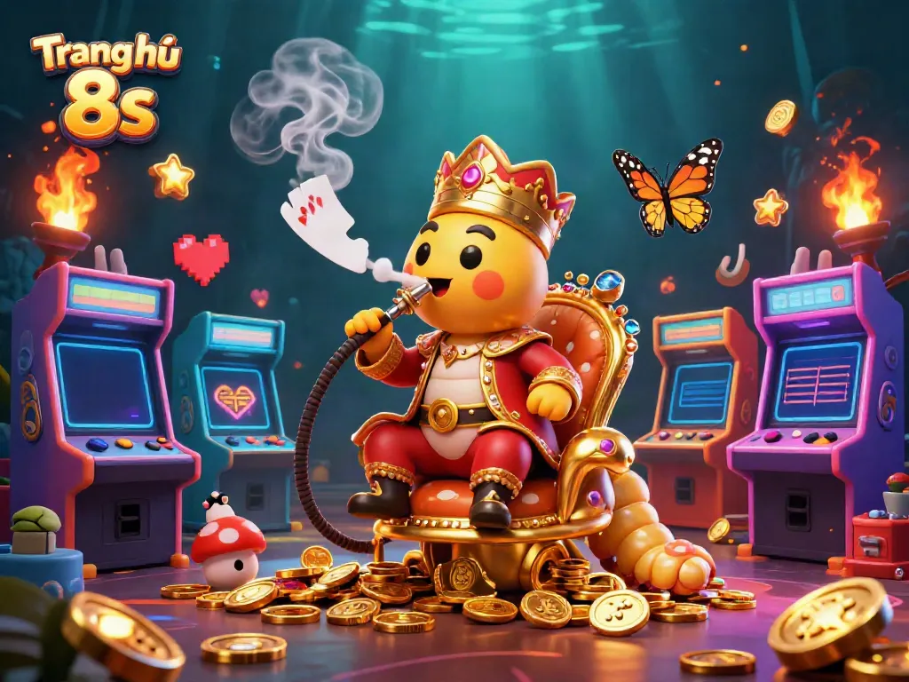 Engage with Trang chủ 8s as a caterpillar hookah-master commands the gaming experience with dazzling visuals.