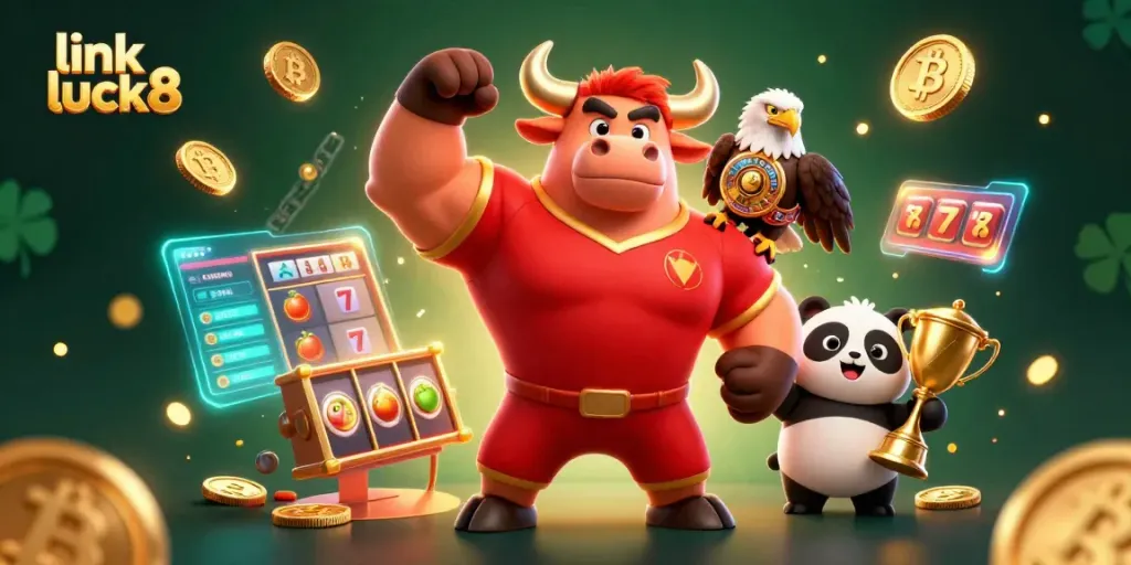 Engage with exciting gameplay at link luck8, featuring vibrant characters and dynamic casino elements.