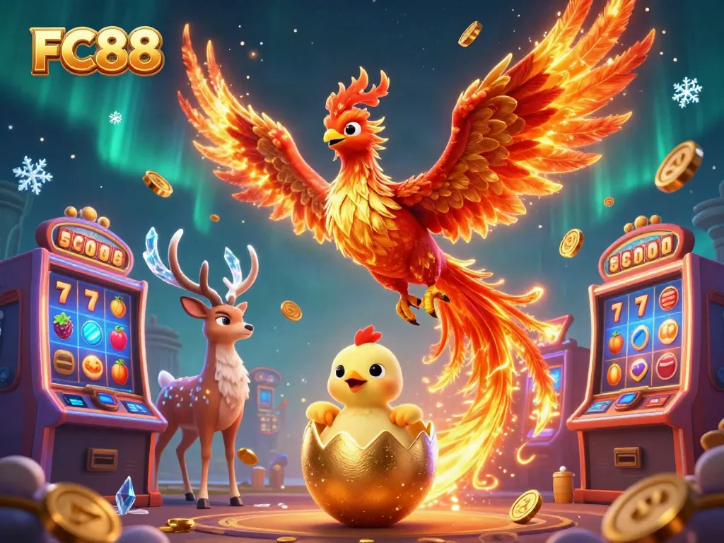 FC88 captures the thrill of real slot gameplay with vibrant casino elements and dynamic visuals.
