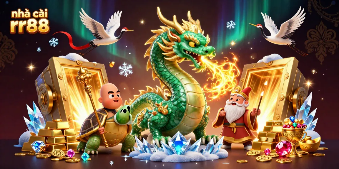 Engage with the spectacular chances at nhà cái rr88, featuring mythical creatures amidst a bounty of rich casino treasures.