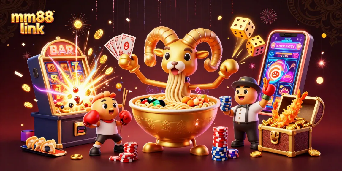 Experience thrilling gaming with mm88 link featuring vibrant 3D characters and jackpot symbols.