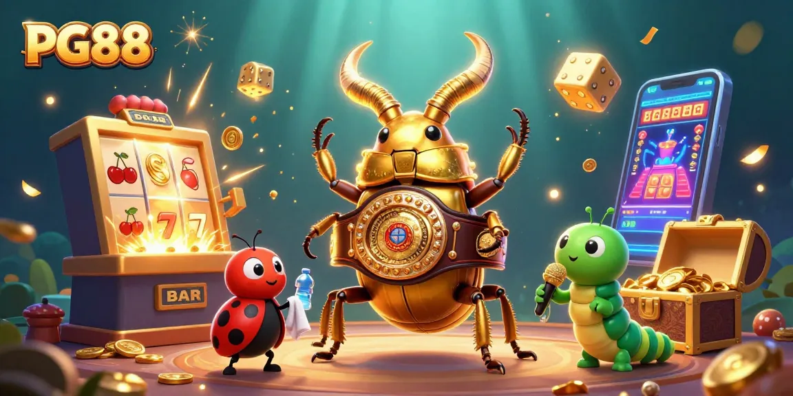 Experience PG88's exciting casino world with vibrant characters and dynamic elements.