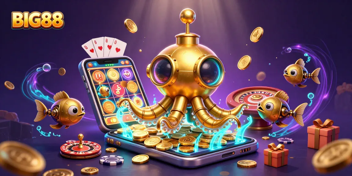 Join the adventure with BIG88 and capture amazing wins from exciting casino games themed around gold!