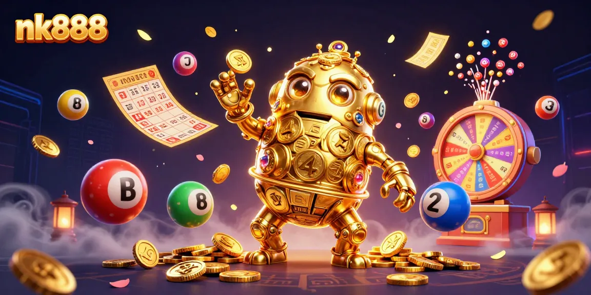 Experience thrilling moments at nk888 with stunning visuals of golden golem and dynamic gaming elements.